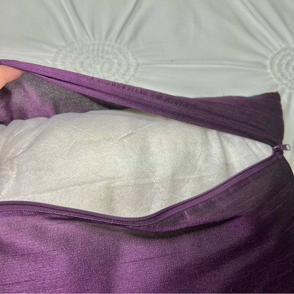 Vibrant Colorful Floral Embroidered Bohemian Accent Pillow - Picture 11 of 14